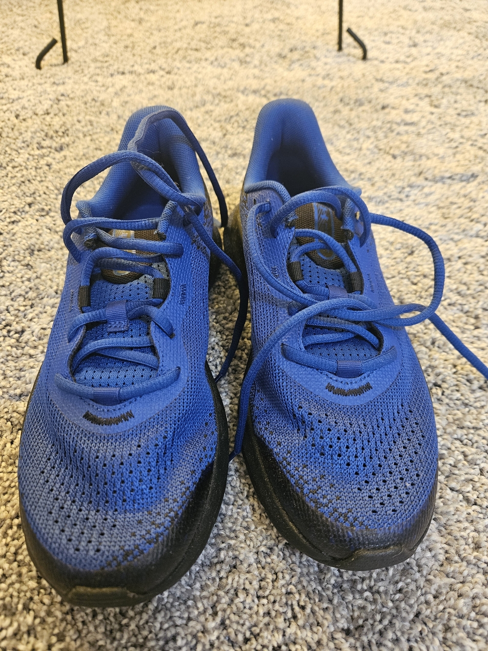 Unisex Under Armour Blue Lace-Up Athletic Shoes Mens Size 5/ Womens Size 7